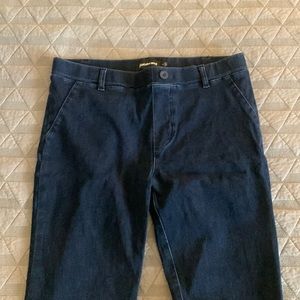 Betabrand Denim “Yoga Dress Pant”